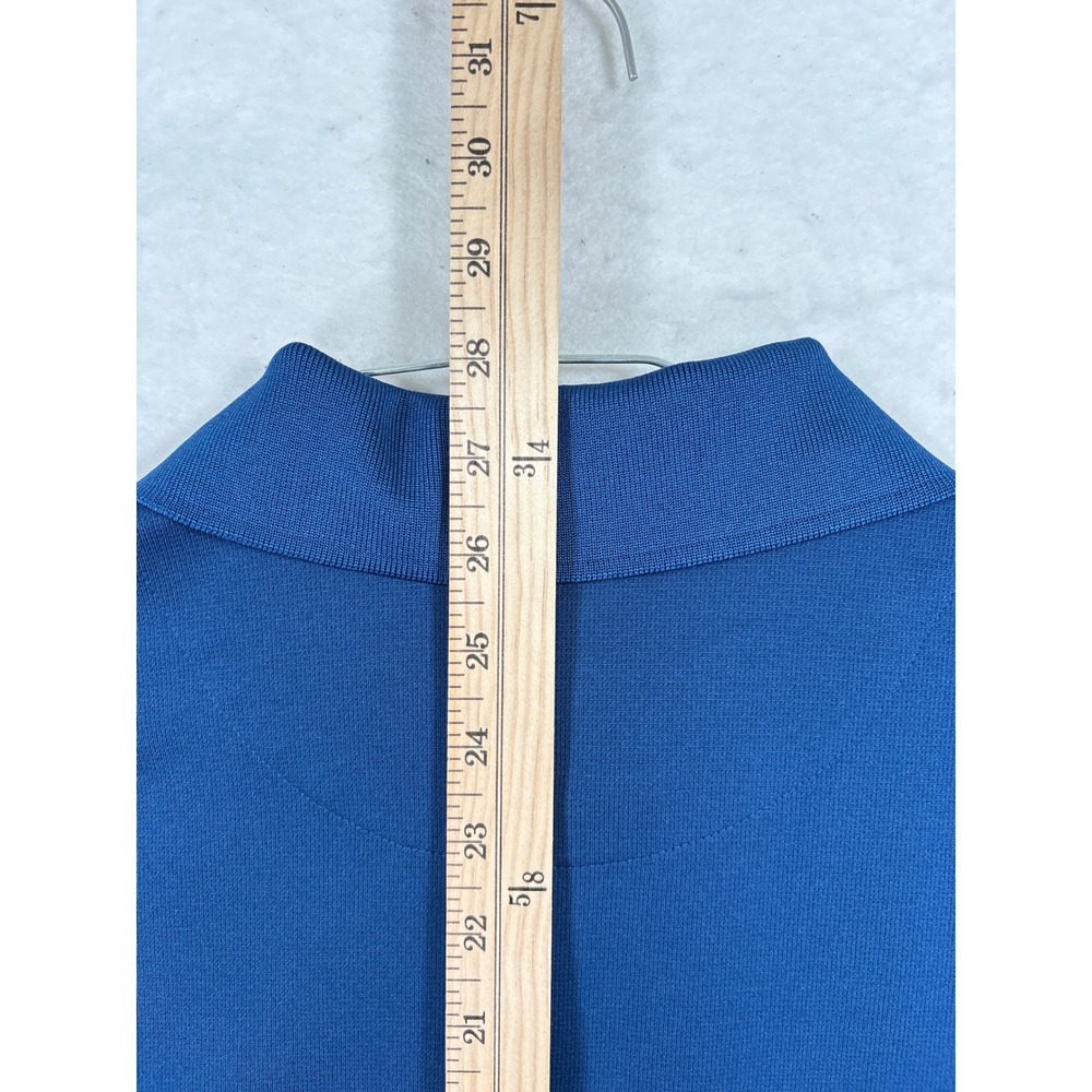 Ping Collection Mens Medium Blue Colorblock Golf Polo Performance Dynamics Shirt - Picture 9 of 10